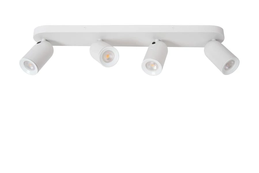 Lucide PUNCH - Ceiling spotlight - 4xGU10 - White - off